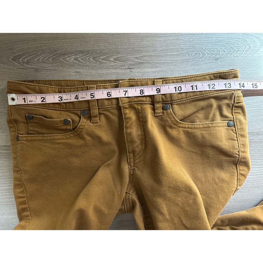 Prana Kara Skinny Jeans Womens 2 Gingerbread Brown Organic Cotton Blend Pants - Picture 7 of 8